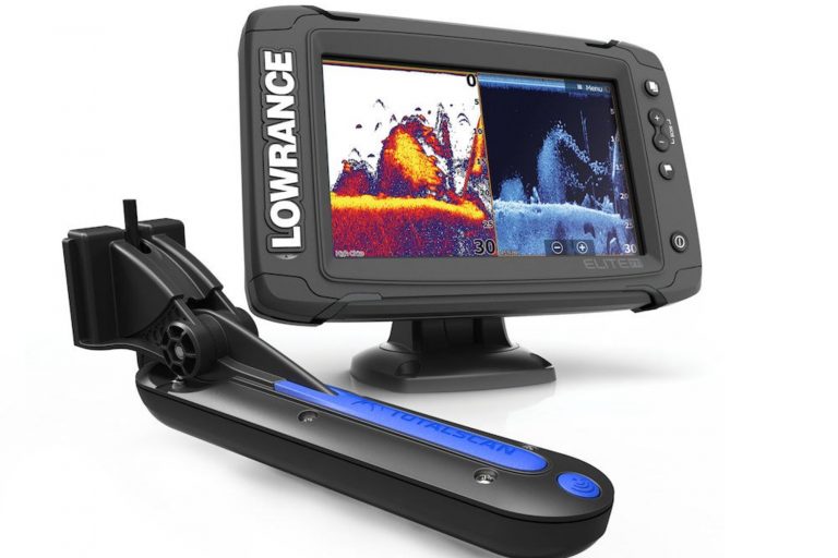 Lowrance Elite 7 with TotalScan Transducer