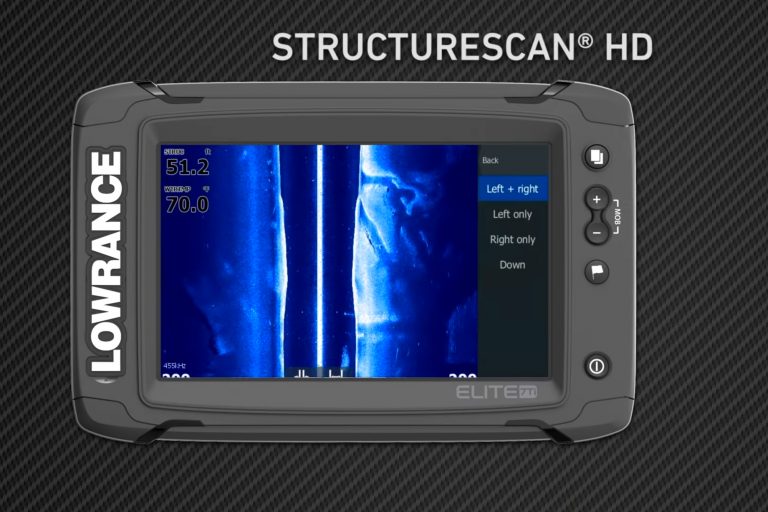 Lowrance StructureScan Display