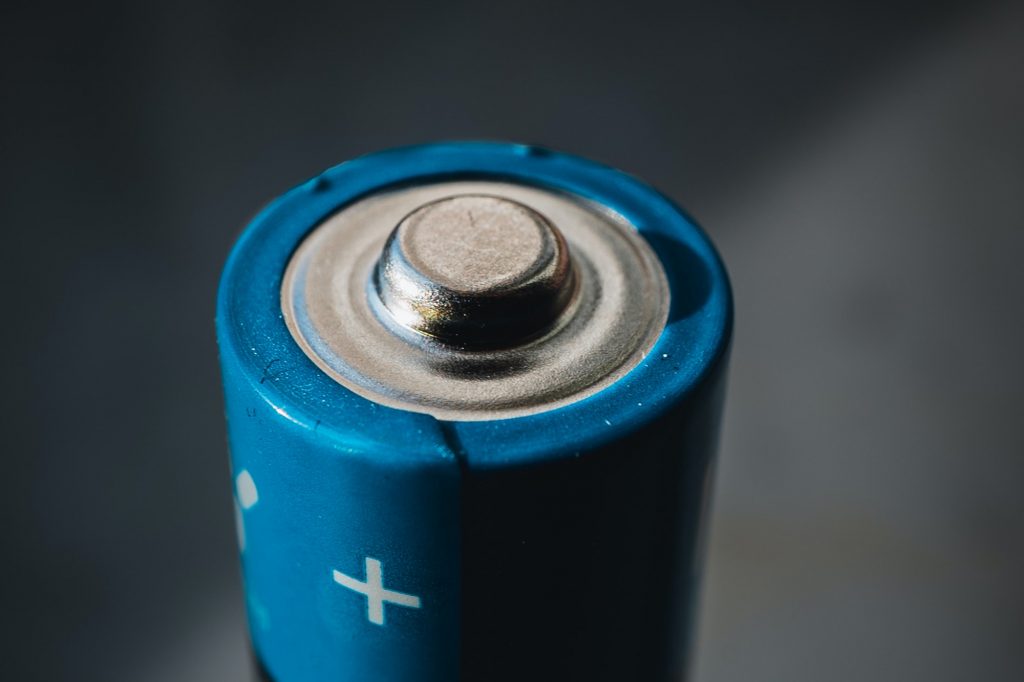 Battery Cell Closeup