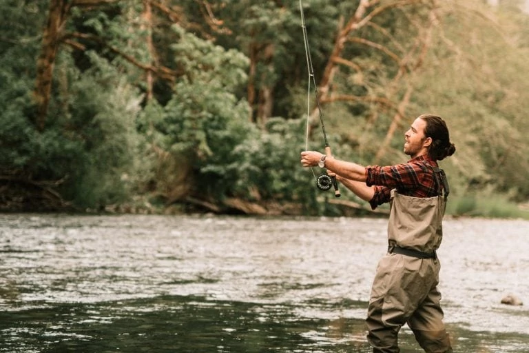 Man With Fly Rod